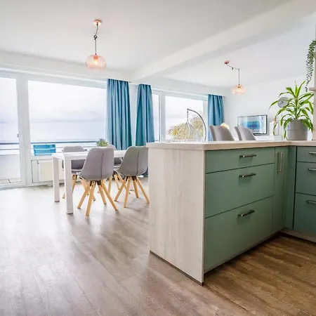 Apartment 45 Strandglück Mit Meerblick